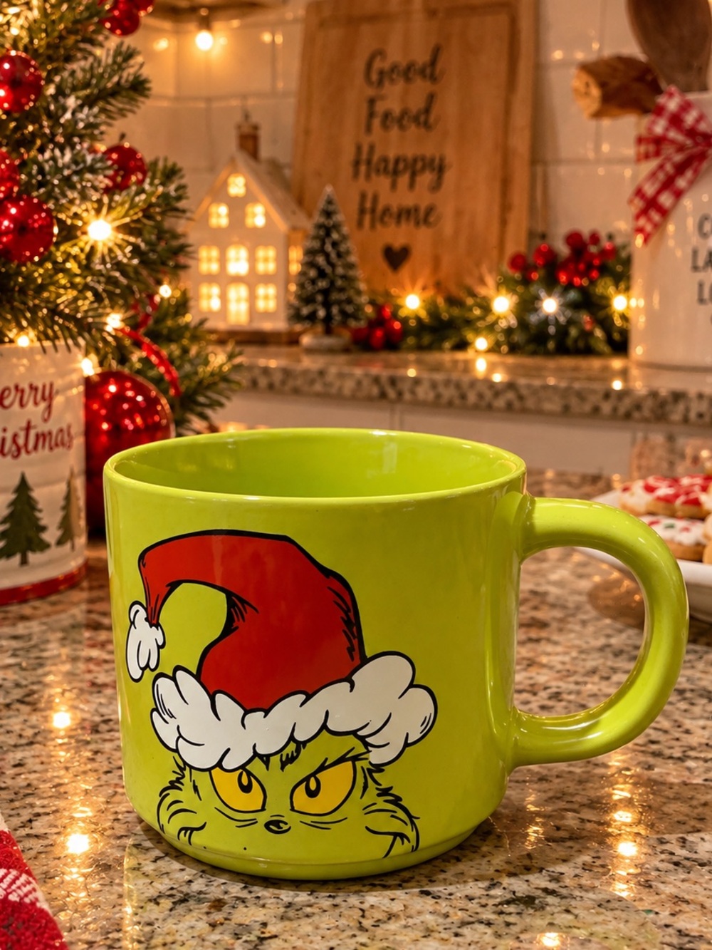 THE GRINCH Ceramic 2023 Christmas Coffee Mug Dr. Seuss Enterprises Grinch NWOT